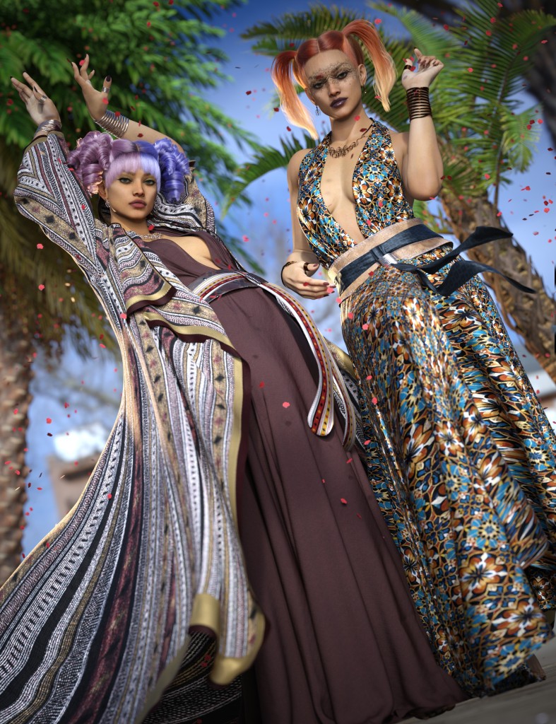 Kiki HD for Genesis 9 Character Bundle