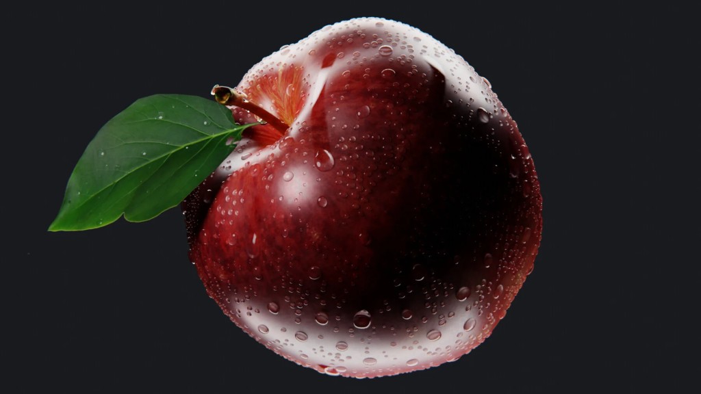 H2O droplet simulation