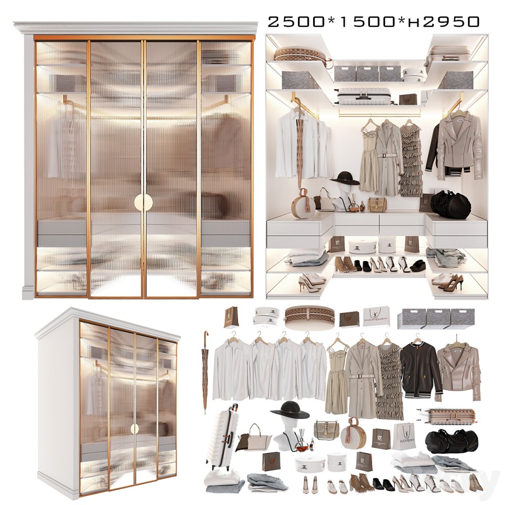 Wardrobe unit in the bedroom_2
