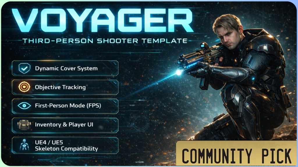 Voyager Third Person Shooter V2.2.4 UE5.5