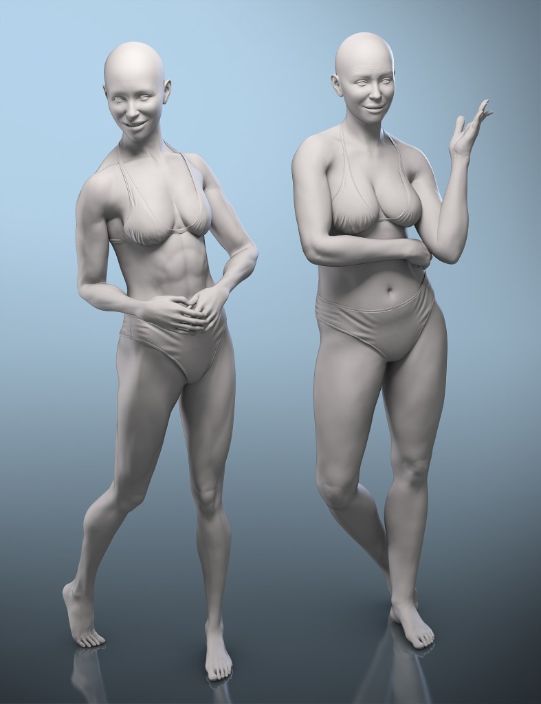 Feminine Fitness Shapes for Genesis 9