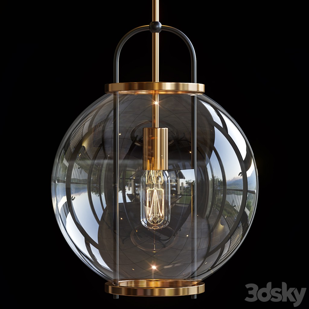 RETRO GLOBE PENDANT