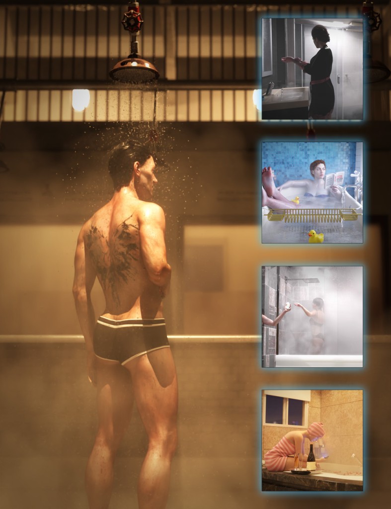 VDB Shower And Bath FX