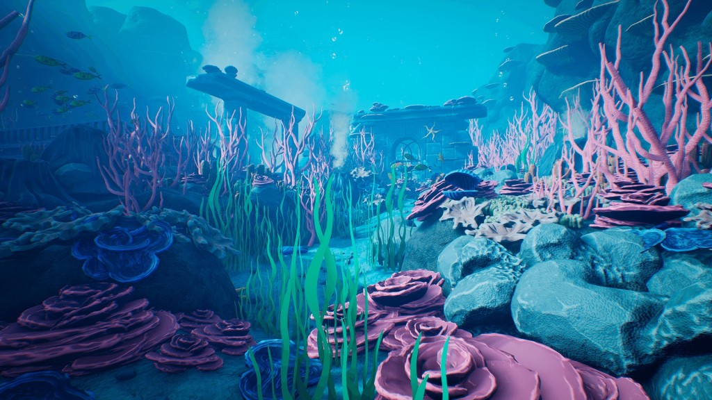 Underwater World - Modular Stylized Underwater UE5.0