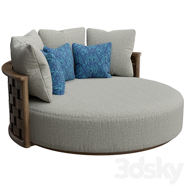 Molteni & C Palinfrasca round sofa