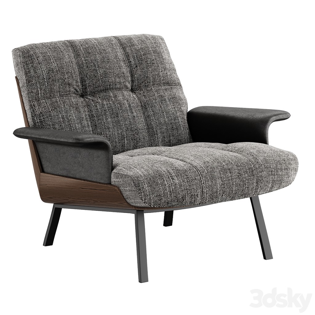 Daiki armchairs by Minotti
