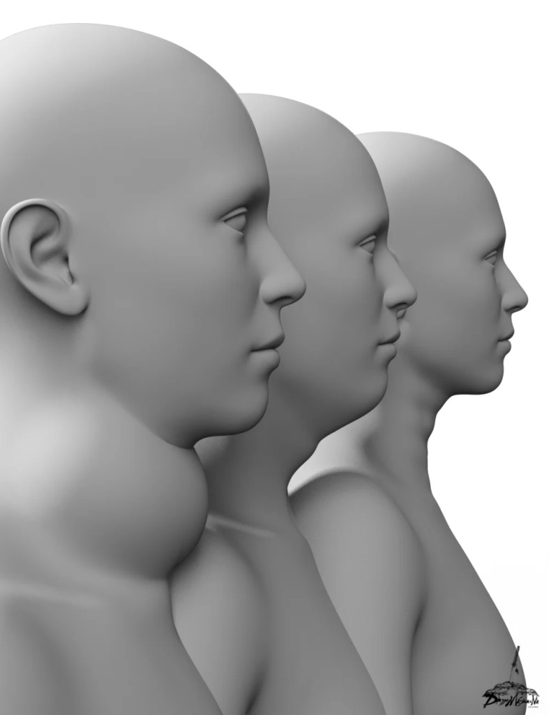 Neck Morphs for Genesis 9