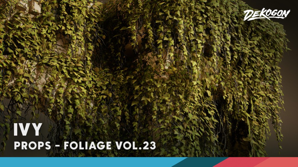 [UE5.1] Foliage VOL.23 - Ivy (Low Poly)