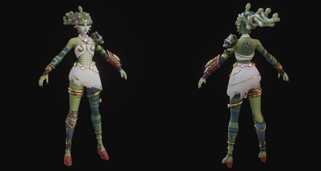Widowmaker Medusa Premium for Blender 4.1