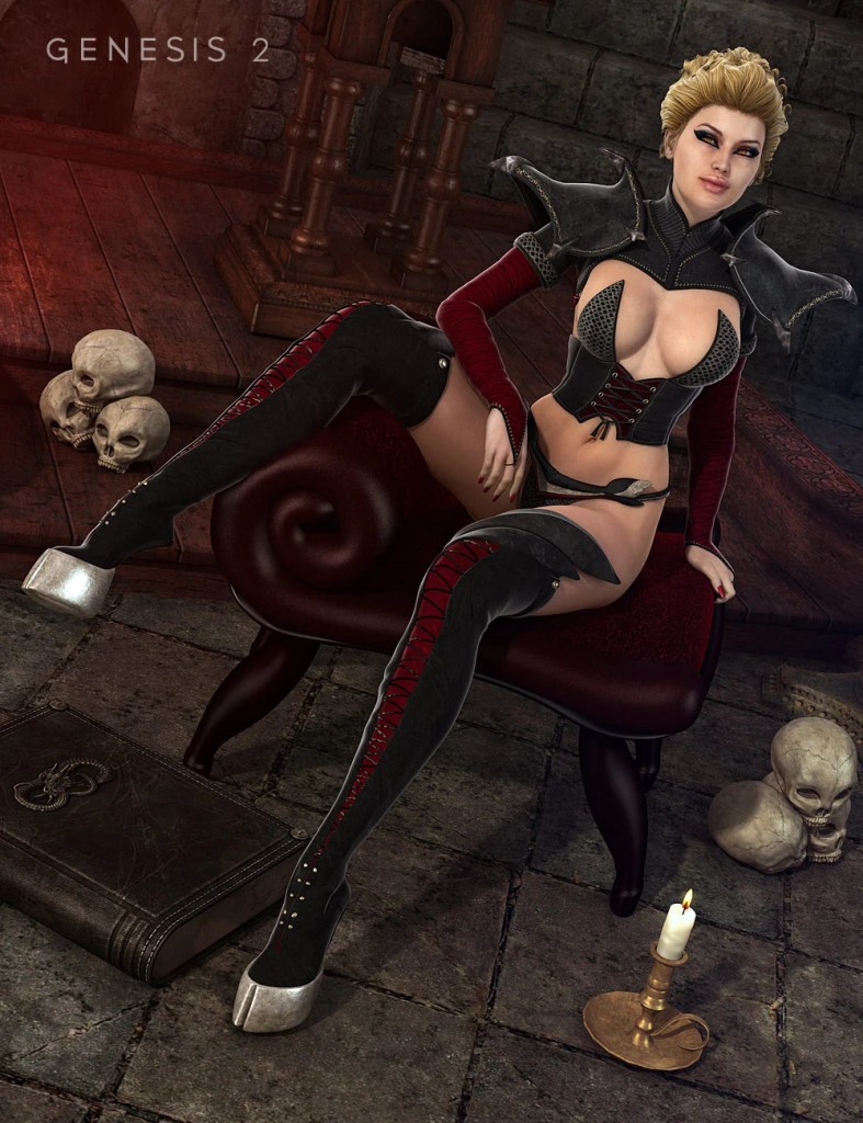 Lilim Outfit for Genesis 2 Female