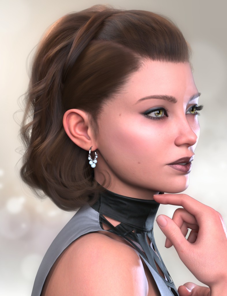 dForce Janise Hair for Genesis 9