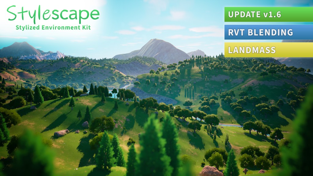 Stylescape: Stylized Environment Kit UE4.24