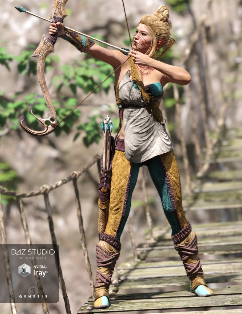 Dragon's Veil for Genesis 3 Female(s)