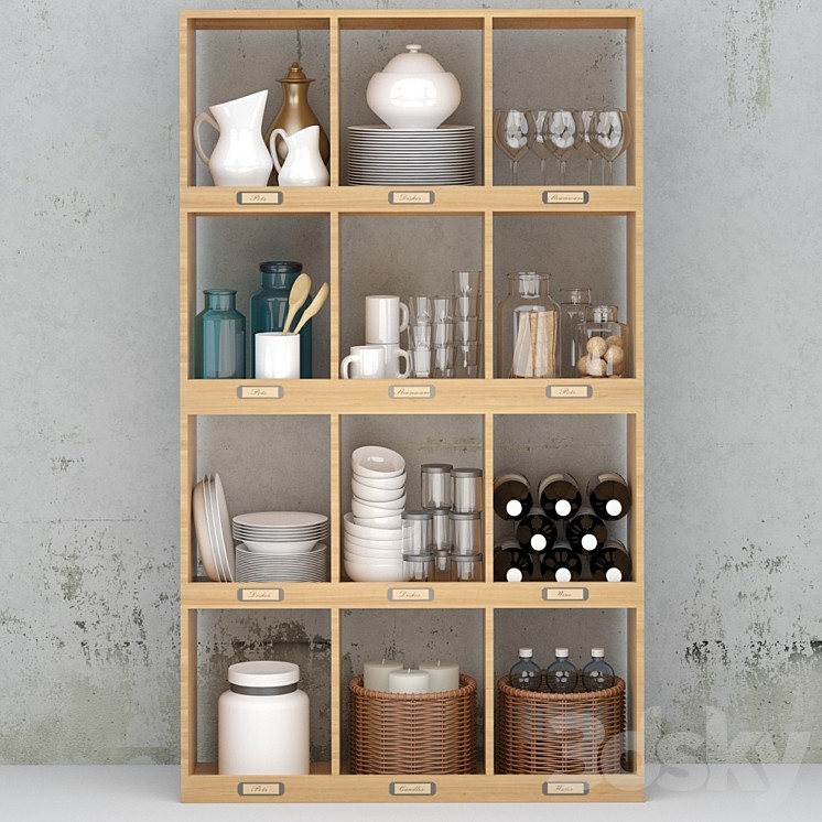Decorative set for kuhni2