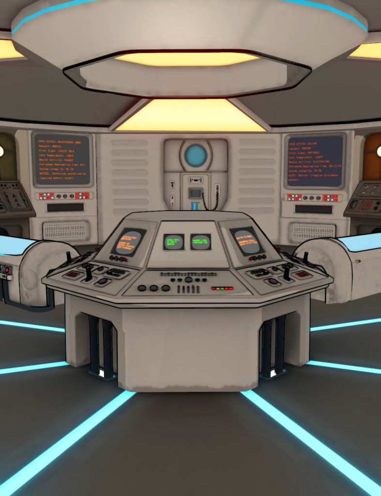 Cryo-Vault: HS-2000 Command Center Filatoon