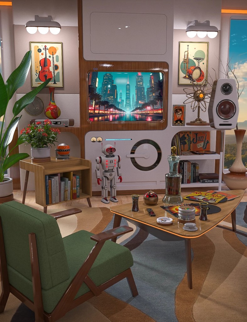 SE Futuristic Interior Props