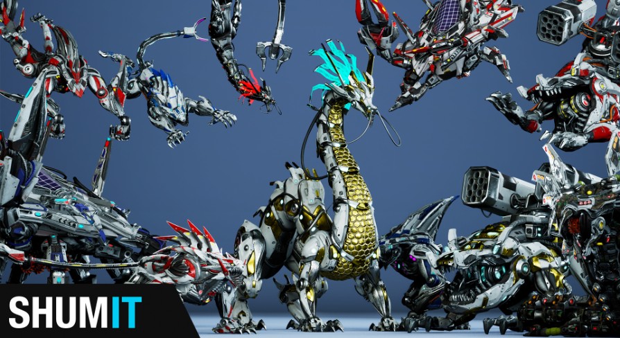 [UE5.0] Sci-Fi Boss Pack