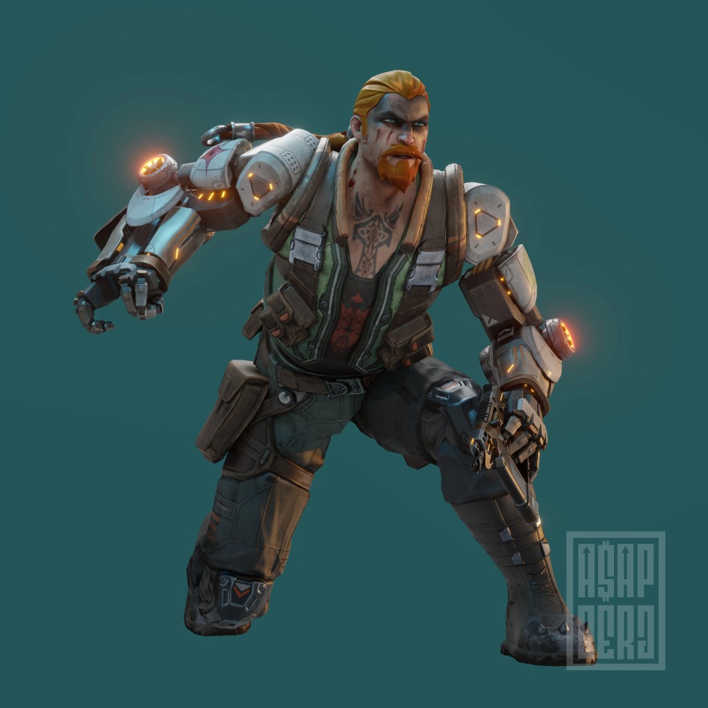 Breach Rig [Valorant] .Blend BLENDER  ONLY