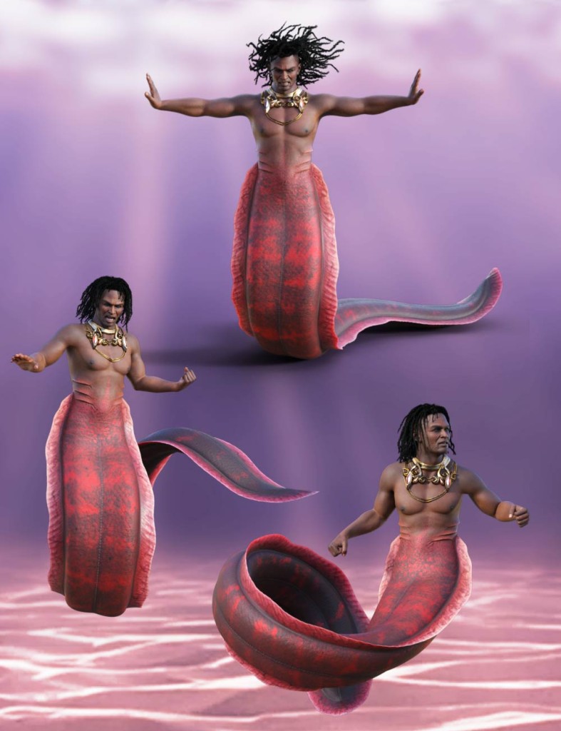 Underwater Creature Poses for Zale 8.1