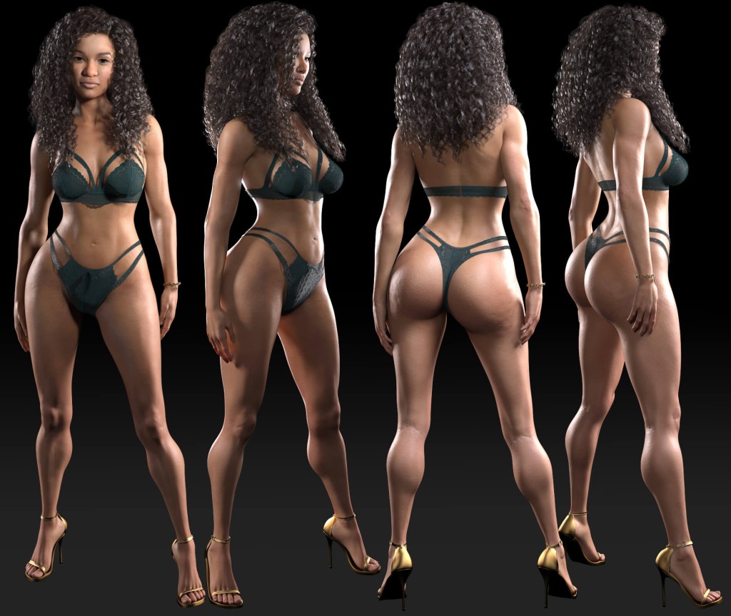 Kalani Character Morph for G8F
