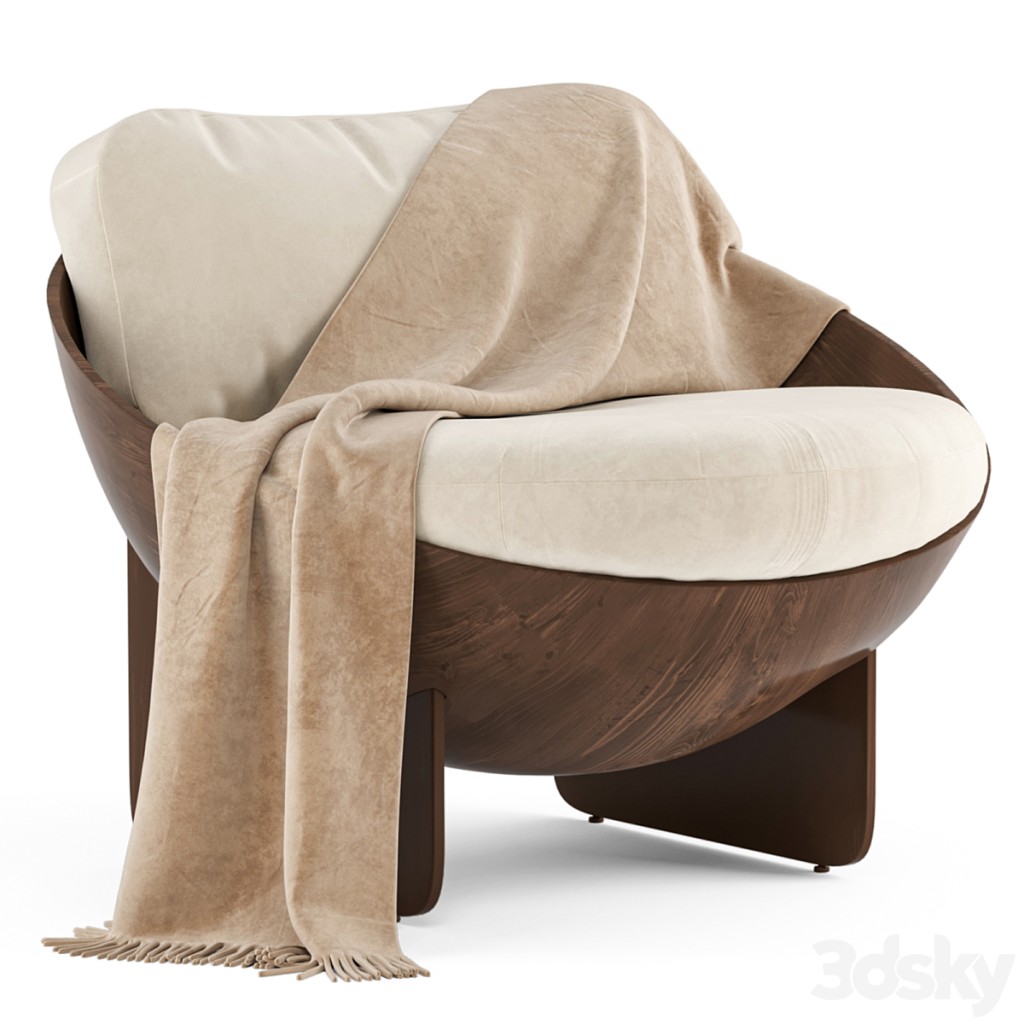 Semicircular ArmChair