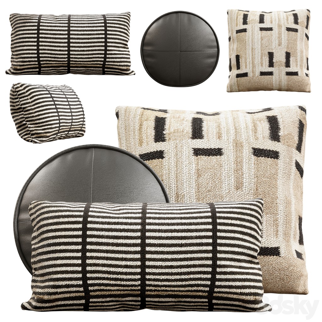 CB2 Throw Pillows Set