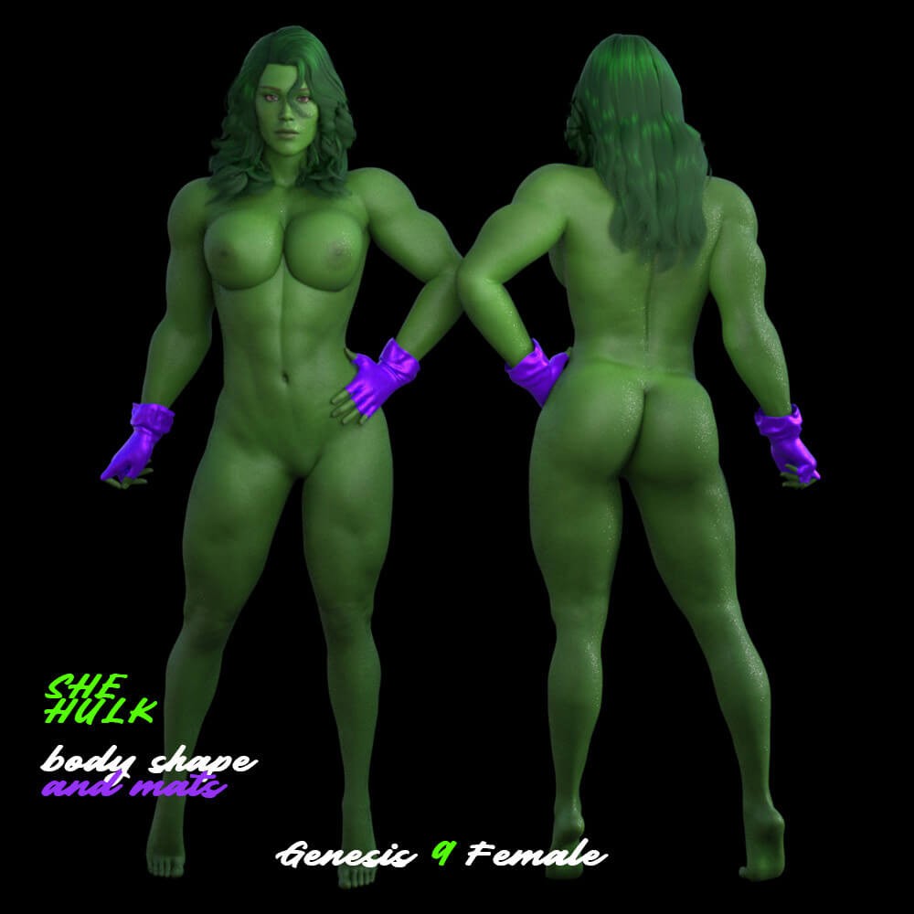 She-Hulk with Costume G81F, G9