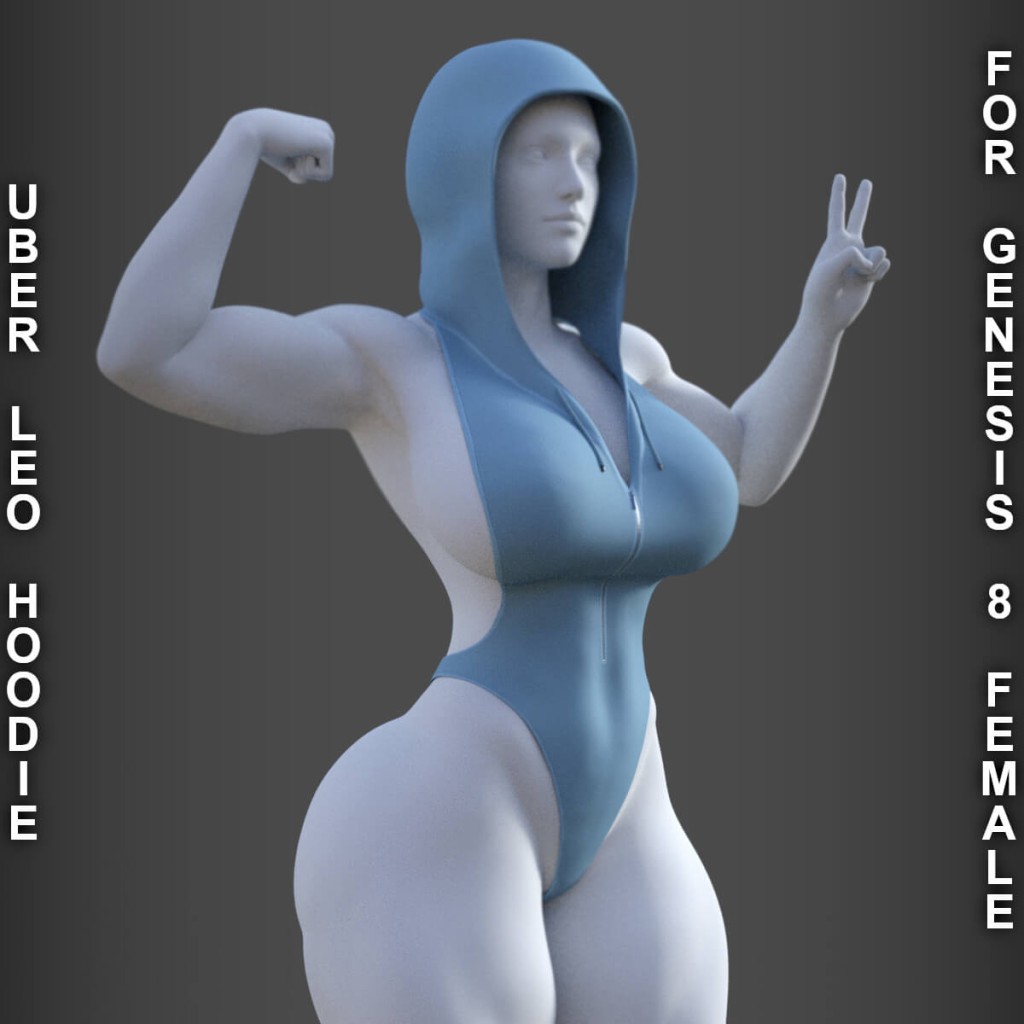 Uber Leo Hoodie for Genesis 8 Female