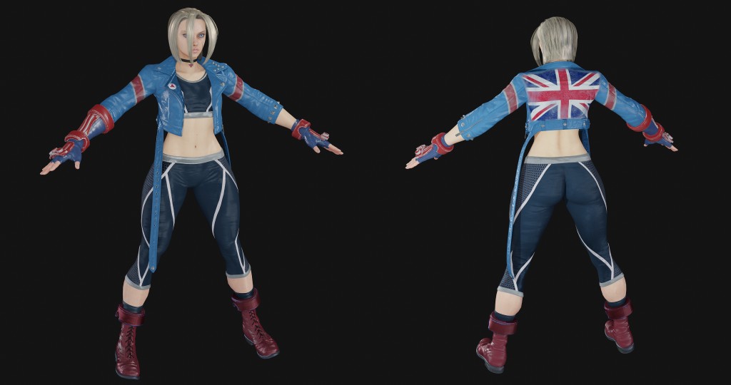 Cammy White S1 Premium for Blender 3