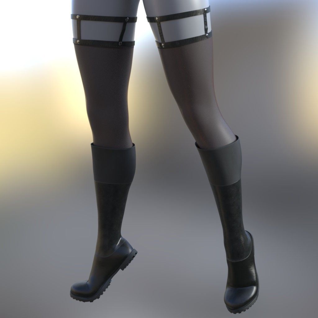HF3D Wicked Charm Legwear