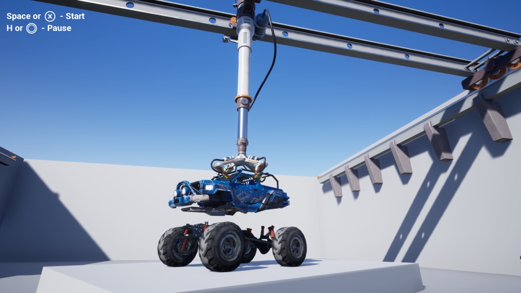 Crane Balk – Sci-Fi robotic crane system UE4.27