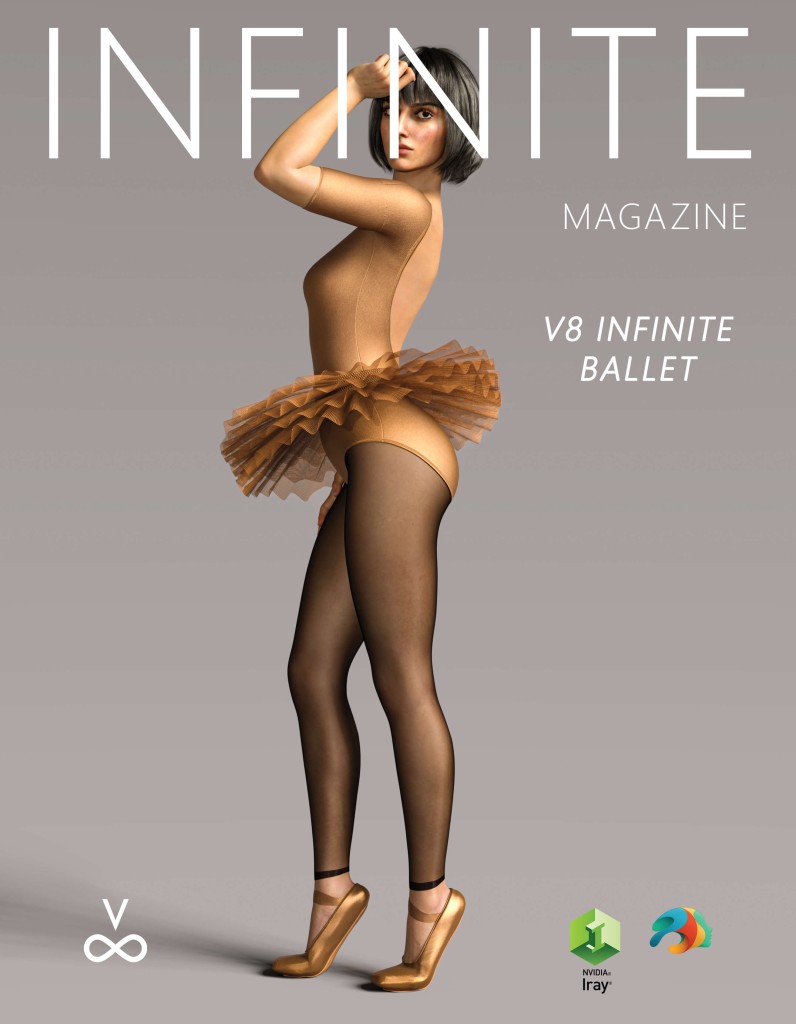 V8 Infinite Ballet Outfit for G8F and G8.1F