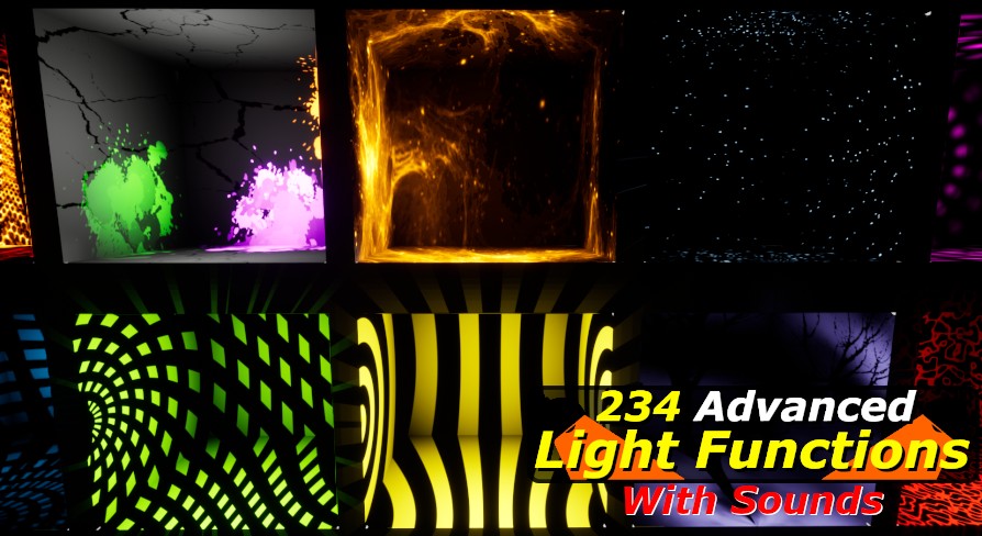 [UE5.1] 234 Advanced Light Function