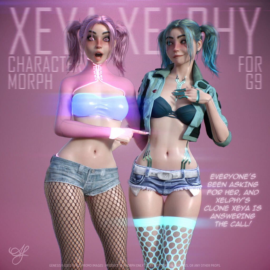 Xeya, Xelphy's Clone, for G9