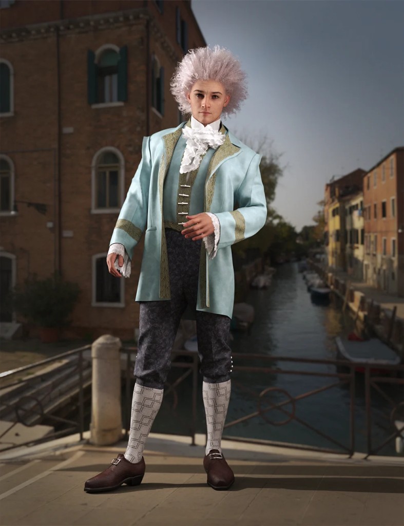 dForce Veneziano Outfit for Genesis 9