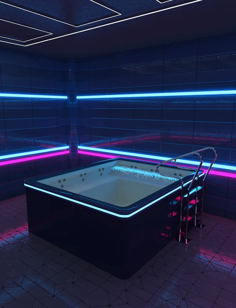 FH Neon Hot Tub