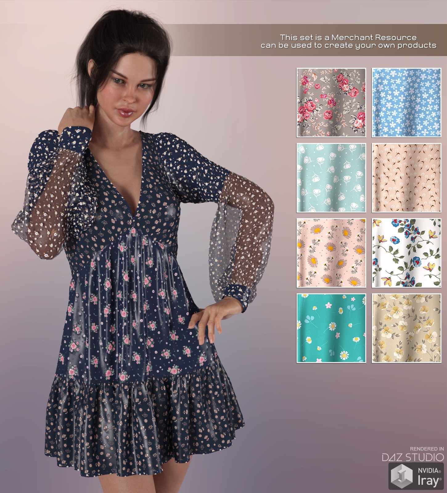 Daz Iray - Countryside 2D Graphics Merchant Resources Atenais