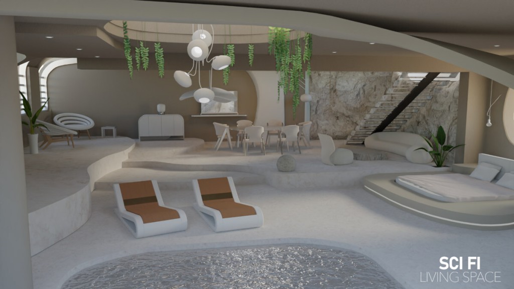 SciFi Living Space by TruForm