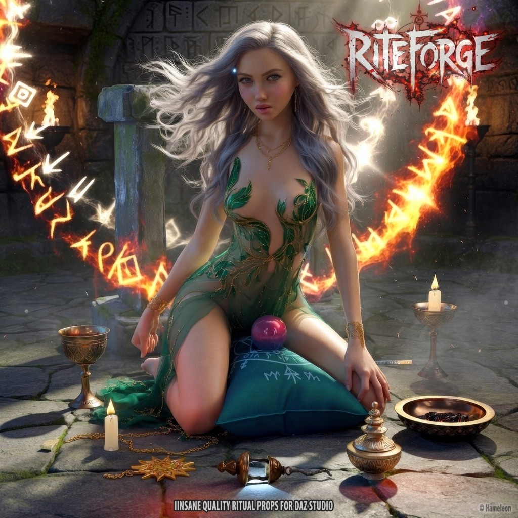 Riteforge – Ritual props for Daz Studio