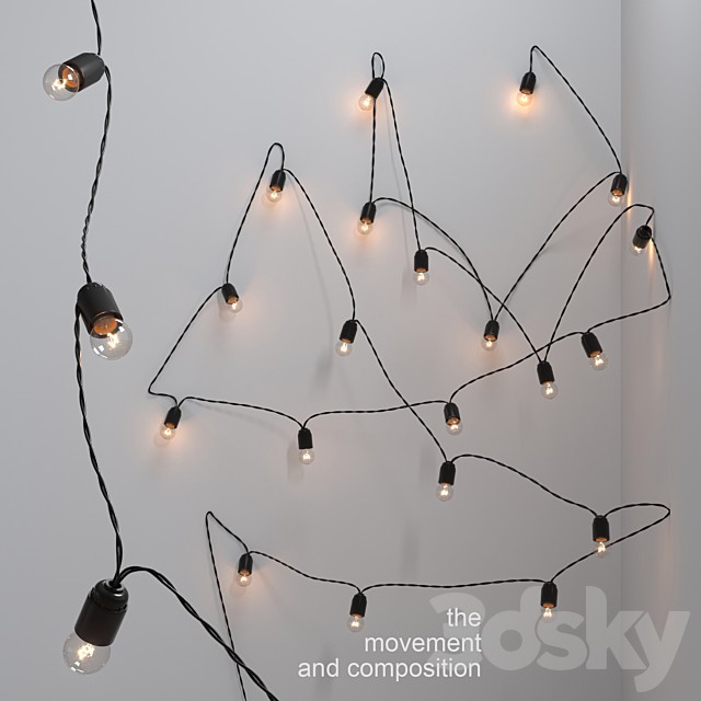 Editable garland
