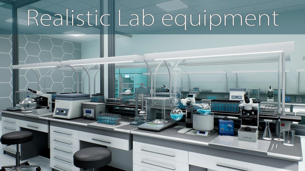 [UE4.25] Realistic Lab. Laboratory Equipment