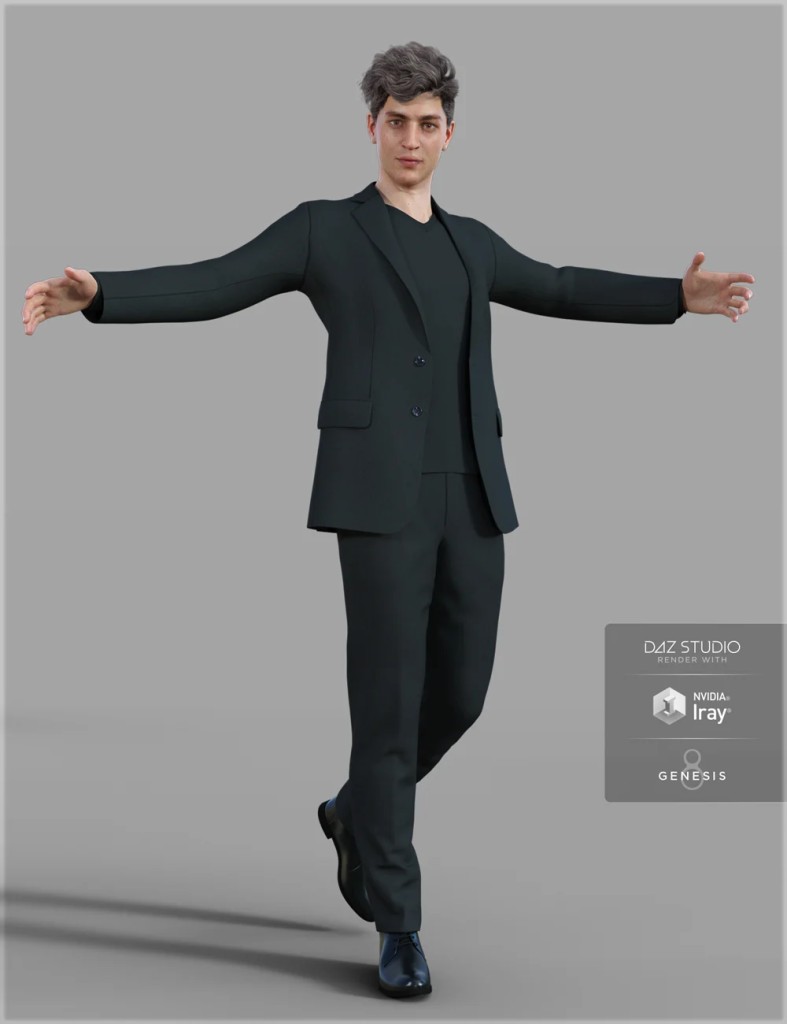 H&C dForce Weekend Casual Suit for Genesis 8 Male