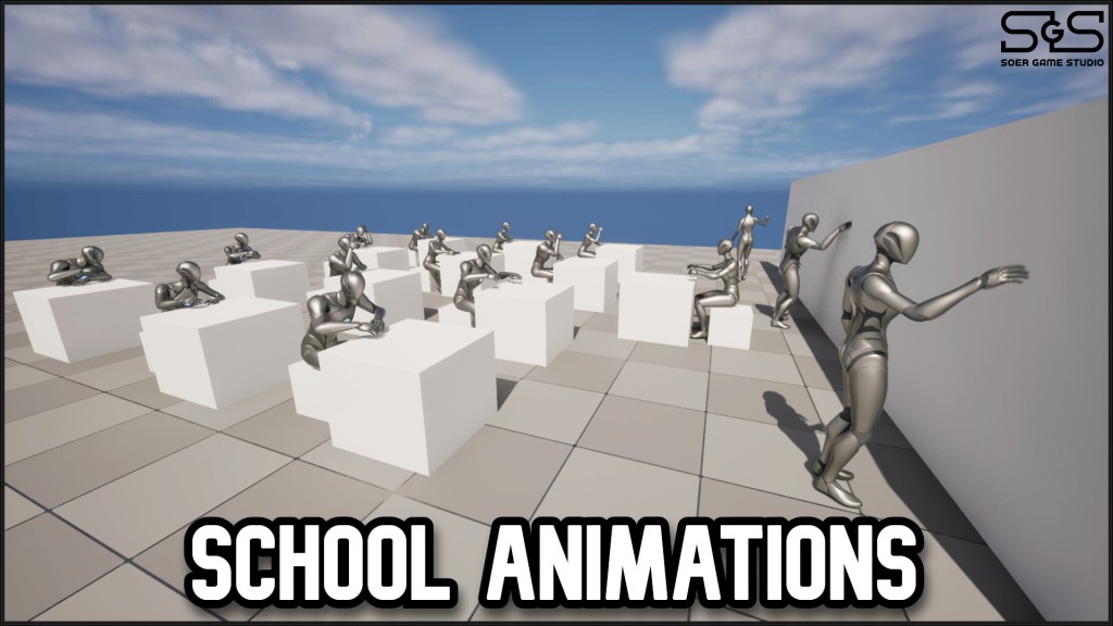 School Animations UE5.3