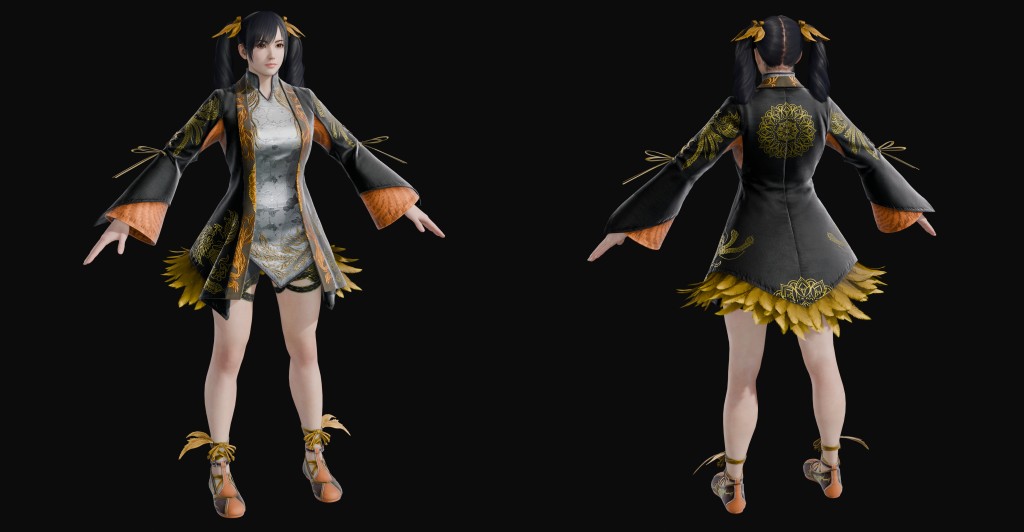 Tekken 8 Xiaoyu S1 Premium for Blender 4.x