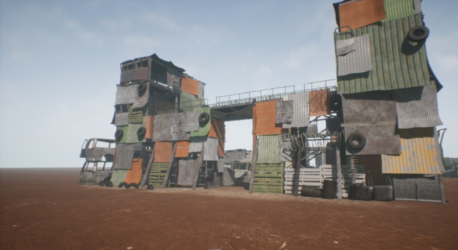 [UE5.1] Post Apocalyptic World