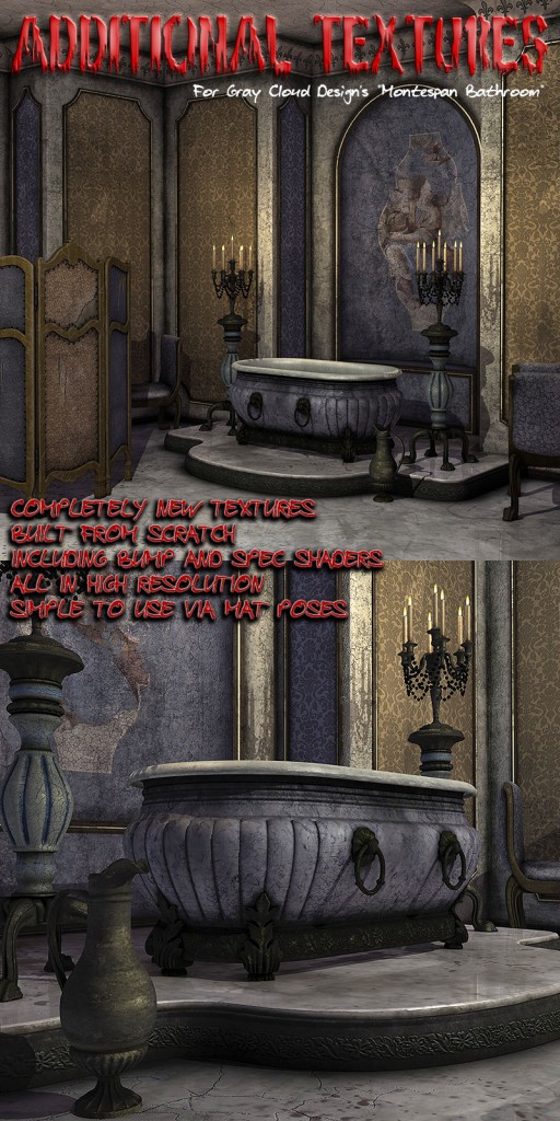 Add-on textures for Montespan Bathroom