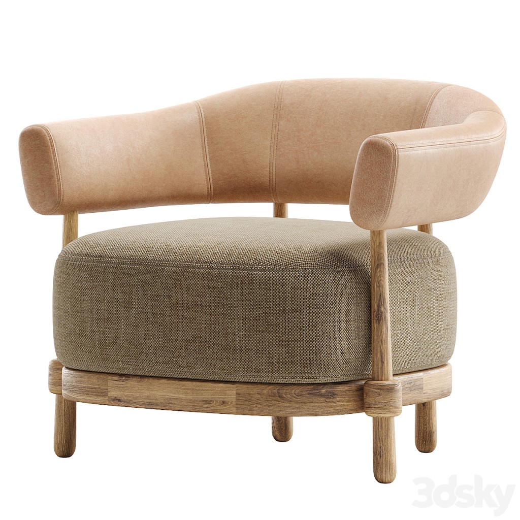 Gum arm chair