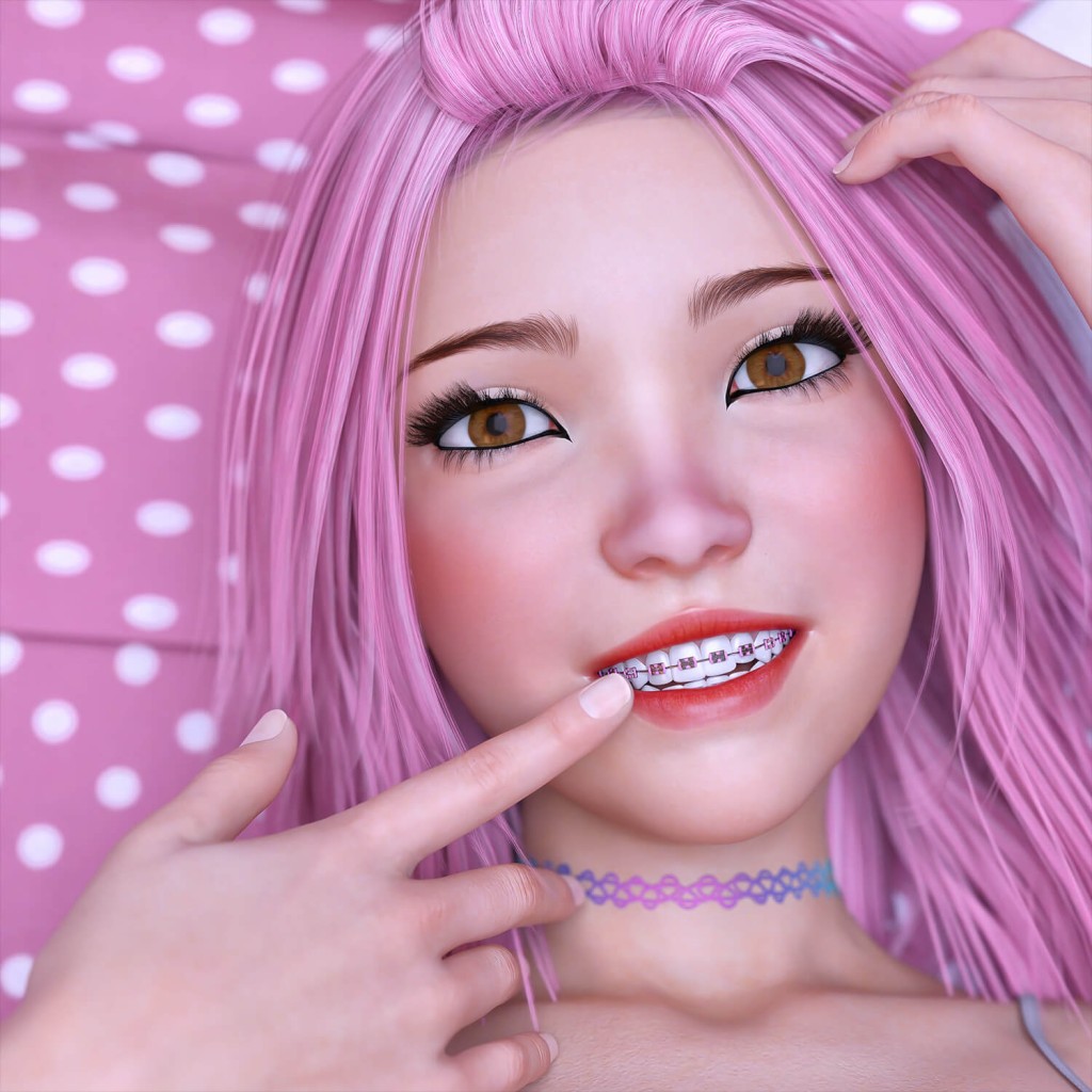 Belle And Braces For Genesis 8 Female