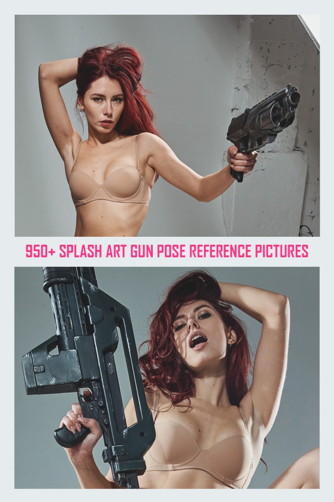 900+ Splash Art Gun Pose Reference Pictures