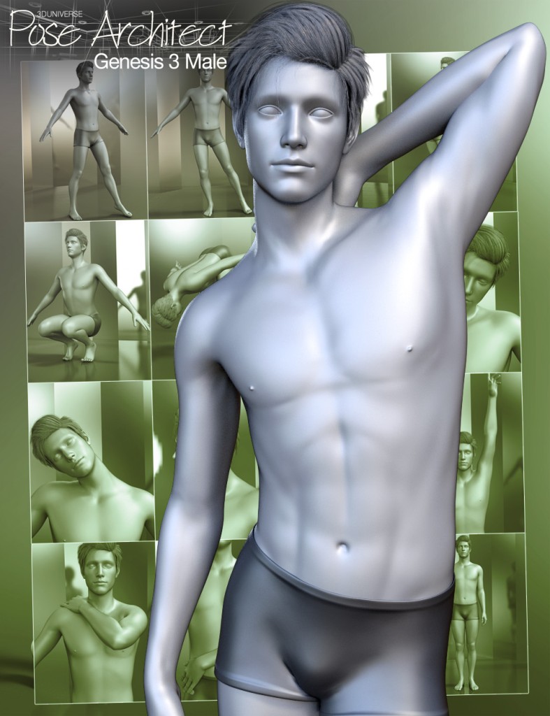 Pose Architect for Genesis 3 Male(s)